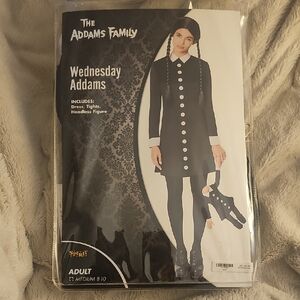 Wednesday Addams Family Spirit Black and White Costume Set